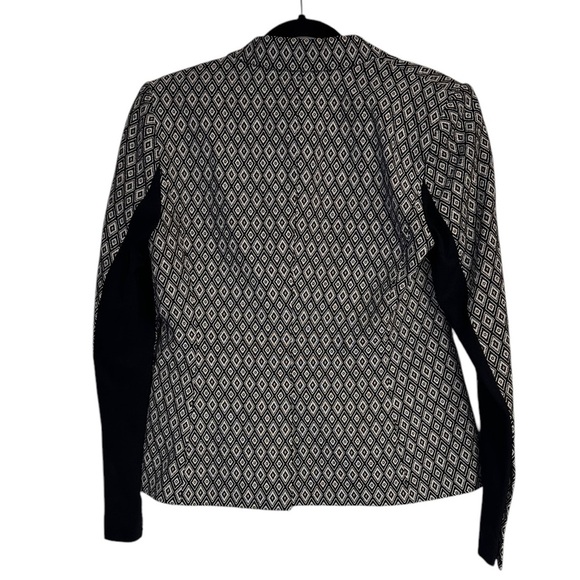 BCBGMaxAzria Women’s Diamond Jacquard Clifford Blazer Jacket ~ Size M - Picture 4 of 14